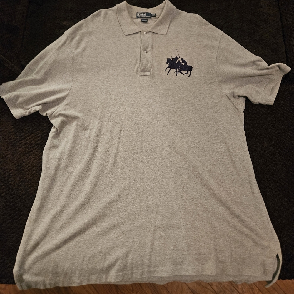 Gray Polo Shirt